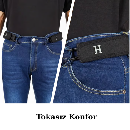 Beltgo®  Cırtlı Kanca Sistem Kemer